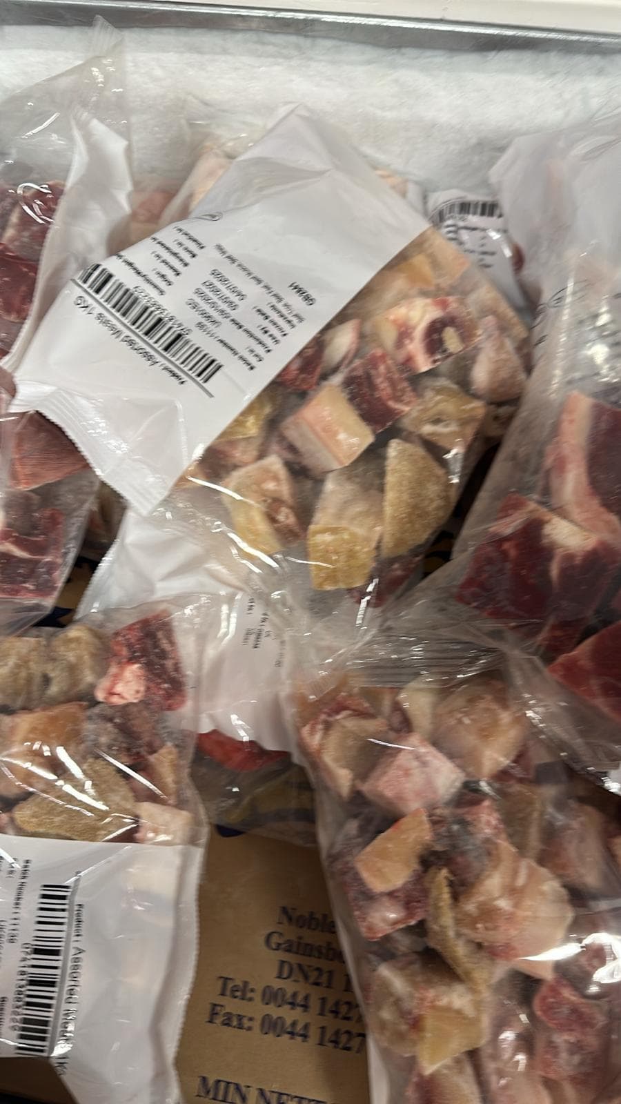 Assorted meat