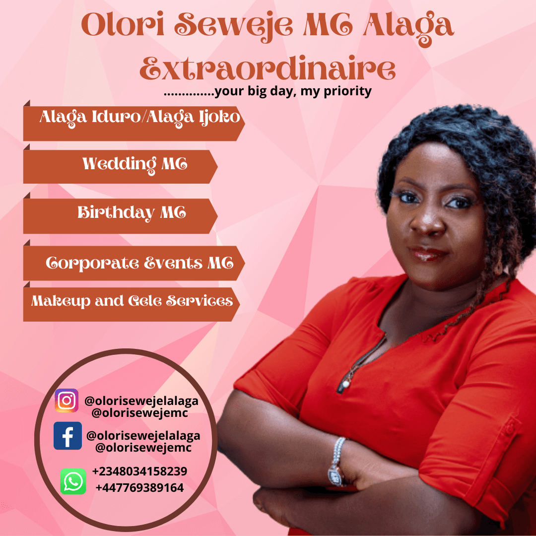 Olori Seweje MC Extraordinaire