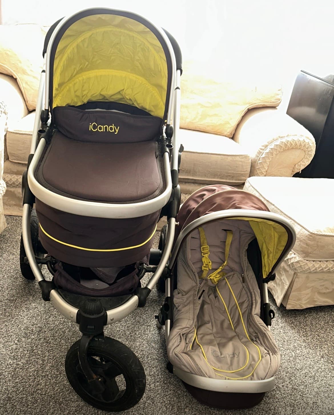 iCandy Pram with Carrycot